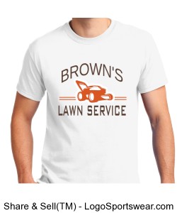 Custom Lawn Service Business T-shirt Design Zoom
